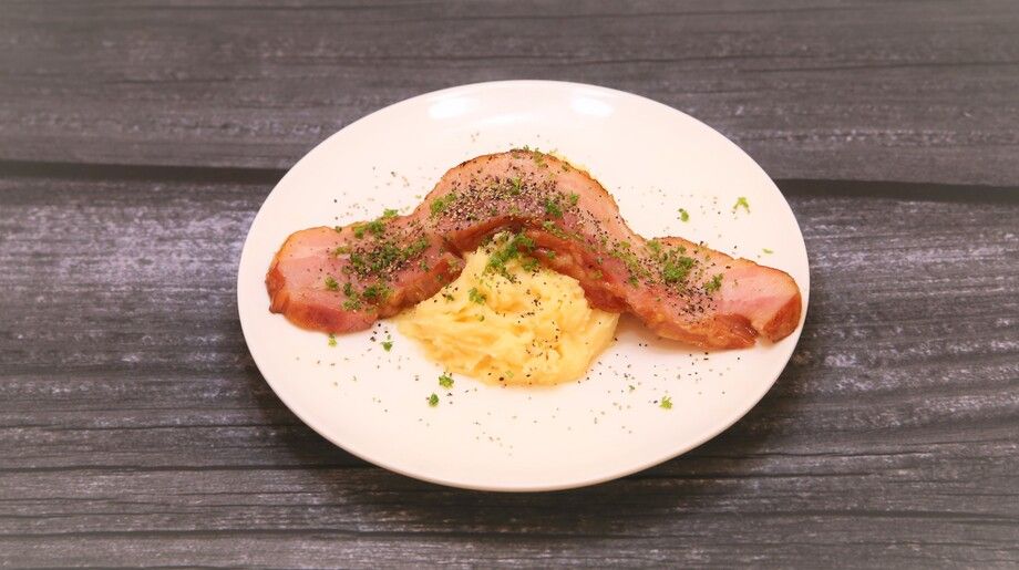 肉屋のマッシュポテト