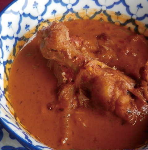 แกงมัสมั่นไก่