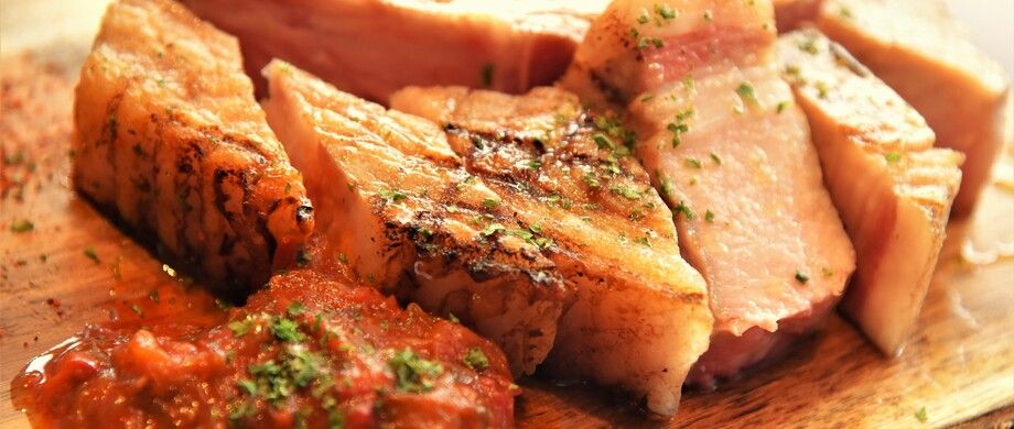 林SPF豚　ポークロースのグリル