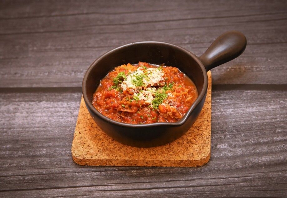 トリッパのトマト煮込み