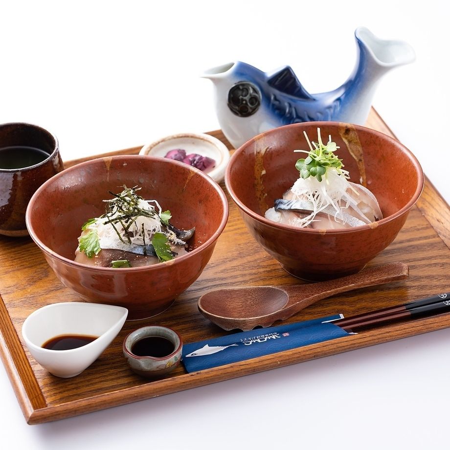 丼2種食べ比べ定食（800円（税込））