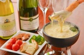 チーズフォンデュ串揚げ