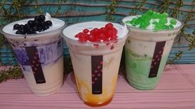 ボバラッシー ポッピングボバブルーベリー、ストロベリー、キウイ