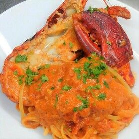 オマール海老のトマトクリームパスタ 【完全予約制】