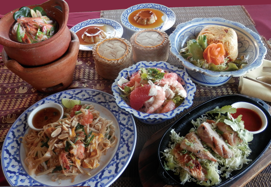 อาหารชุด"ผัดไทย"