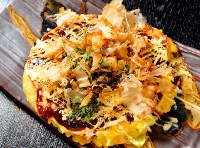 okonomi-yaki（¥600〜）