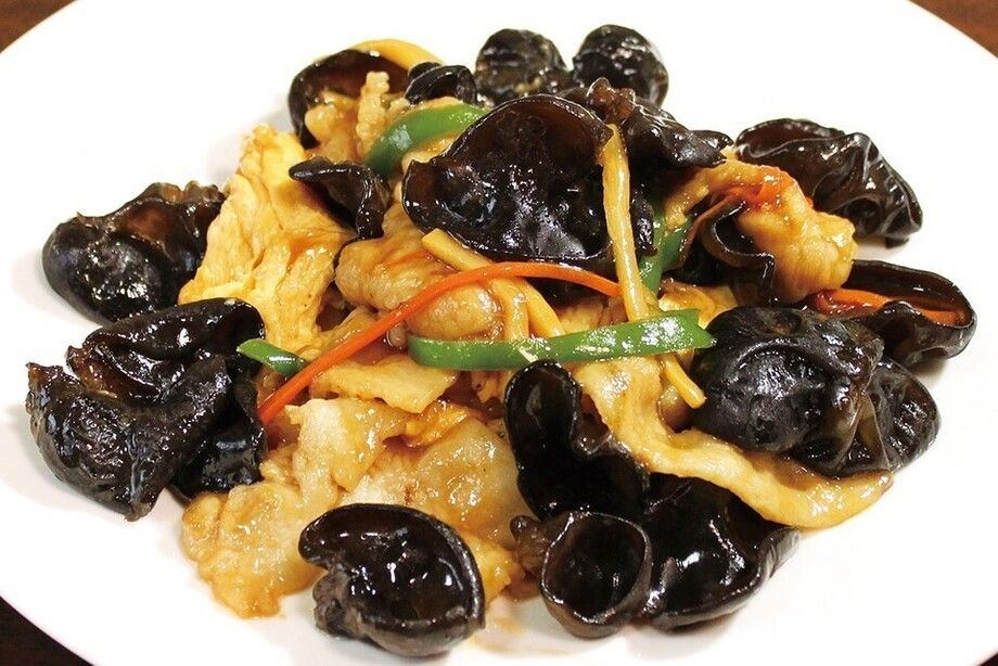 キクラゲと玉子炒め