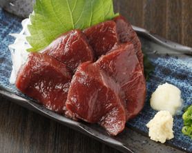 馬刺し 上赤身刺し