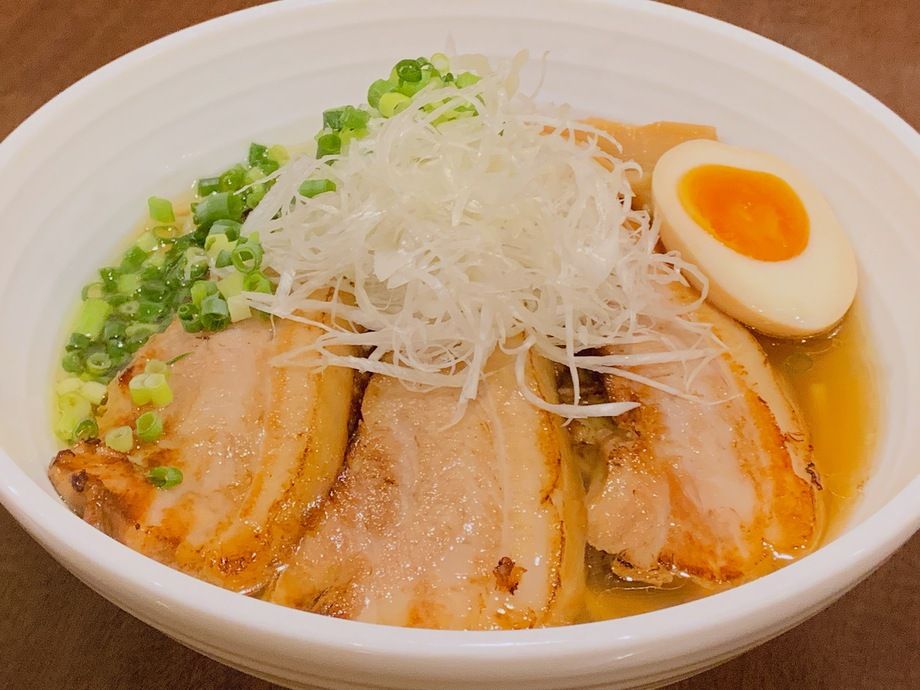 無化調 炙りチャーシュー麺