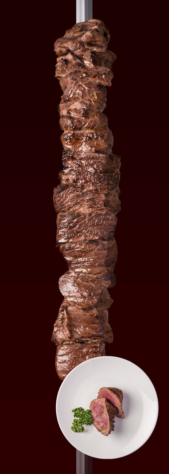 『酔っ払いステーキ』ウィスキーをベースにしたソースに牛肉を一晩漬け込み、焼き上げたステーキ。