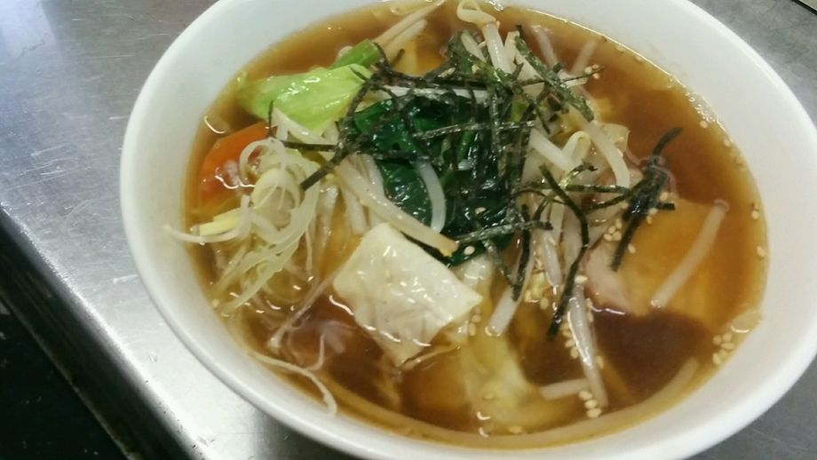醤油ラーメン　半ライス付 （みそ・塩もあります）