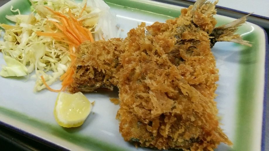 いわしフライ定食