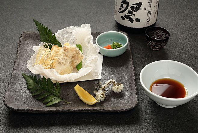 クエの季節唐揚げ（2,500円(税抜き)）