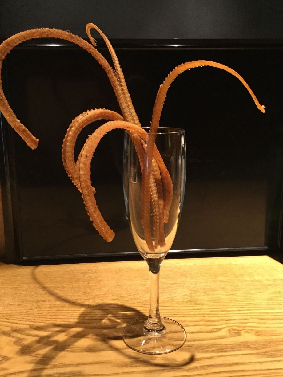 穴子の骨煎餅（500円(税抜き)）