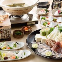 のど黒のしゃぶしゃぶコース（8,000円(税抜き)）