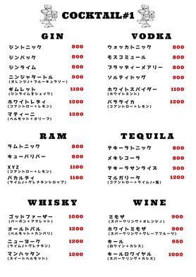 カクテル1