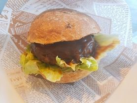 もちパリバーガー