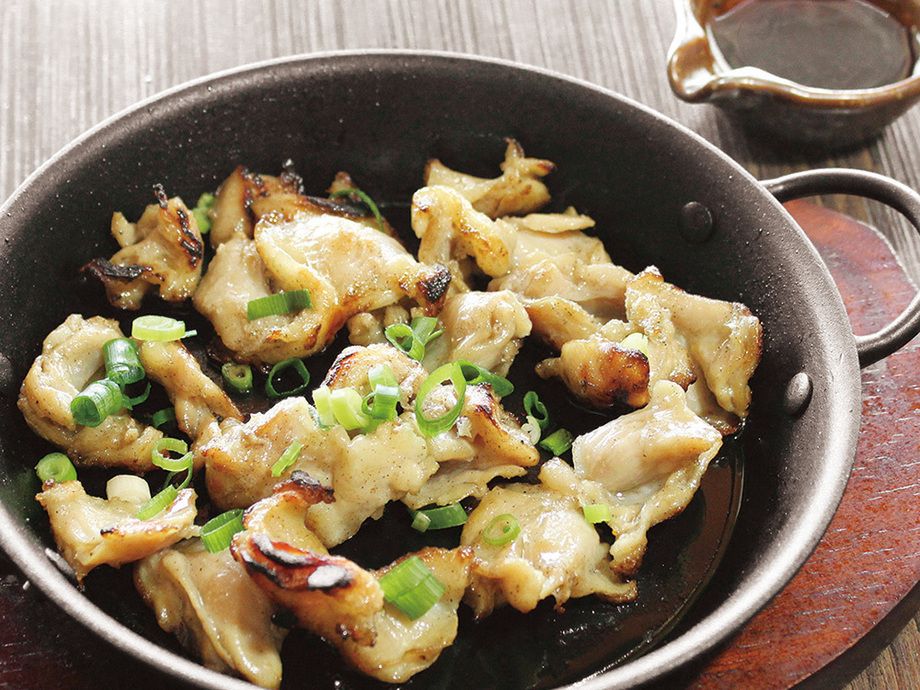 鶏ハラミ炭火焼き風（680円）