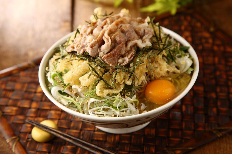 汁無しあぶら蕎麦