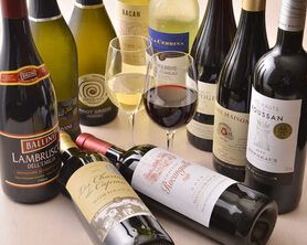 【Web限定】全11種ボトルワイン60分飲み放題コース／赤、白、泡