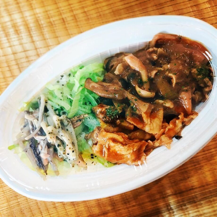 特製ジョイセンオリジナル デミグラ丼