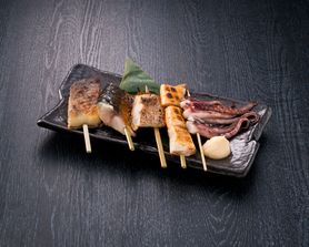 干物串５種盛り合わせ