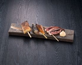 干物串３種盛り合わせ