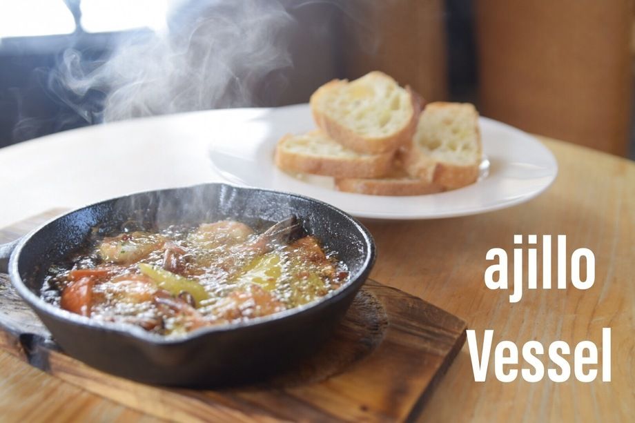 海老のアヒージョ