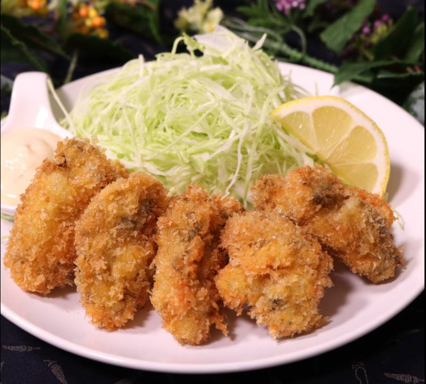 カキフライ（690円）