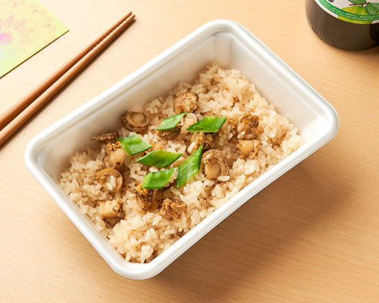 北海道産帆立飯（¥ 870）