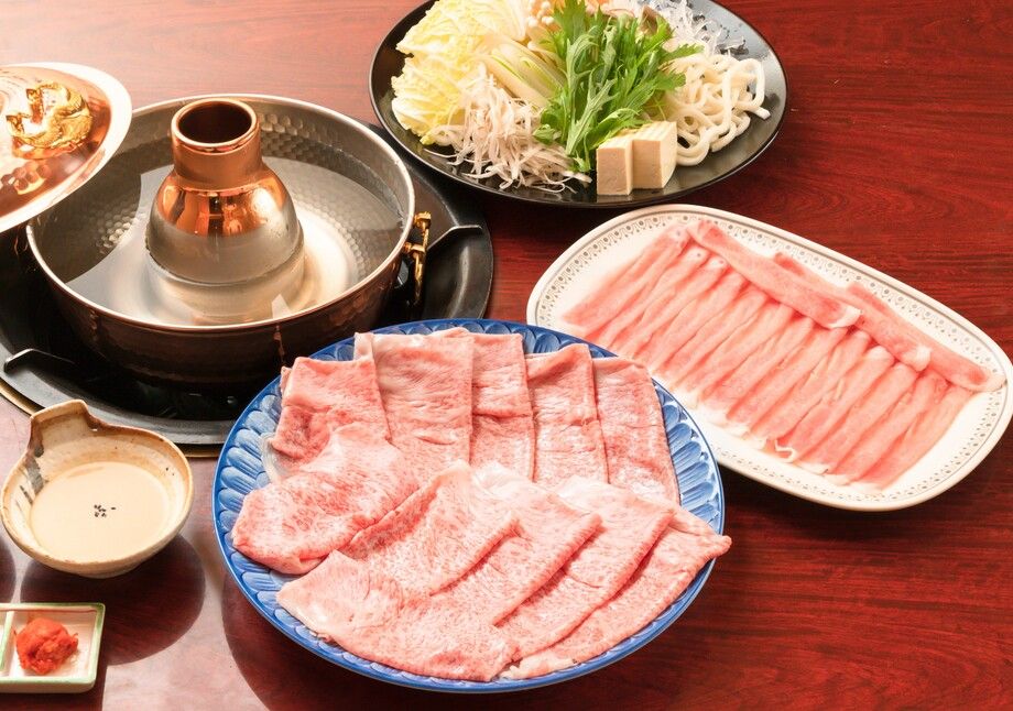 得々しゃぶしゃぶコース(90分/120分飲み放題付き）（90分 7,000円 /  120分 7,500円）