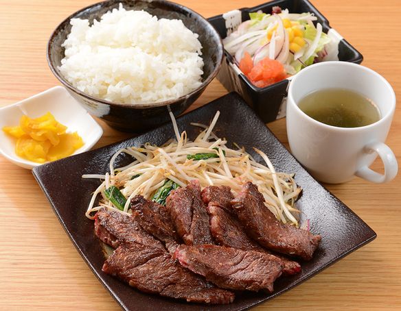 黒毛和牛ハラミ定食