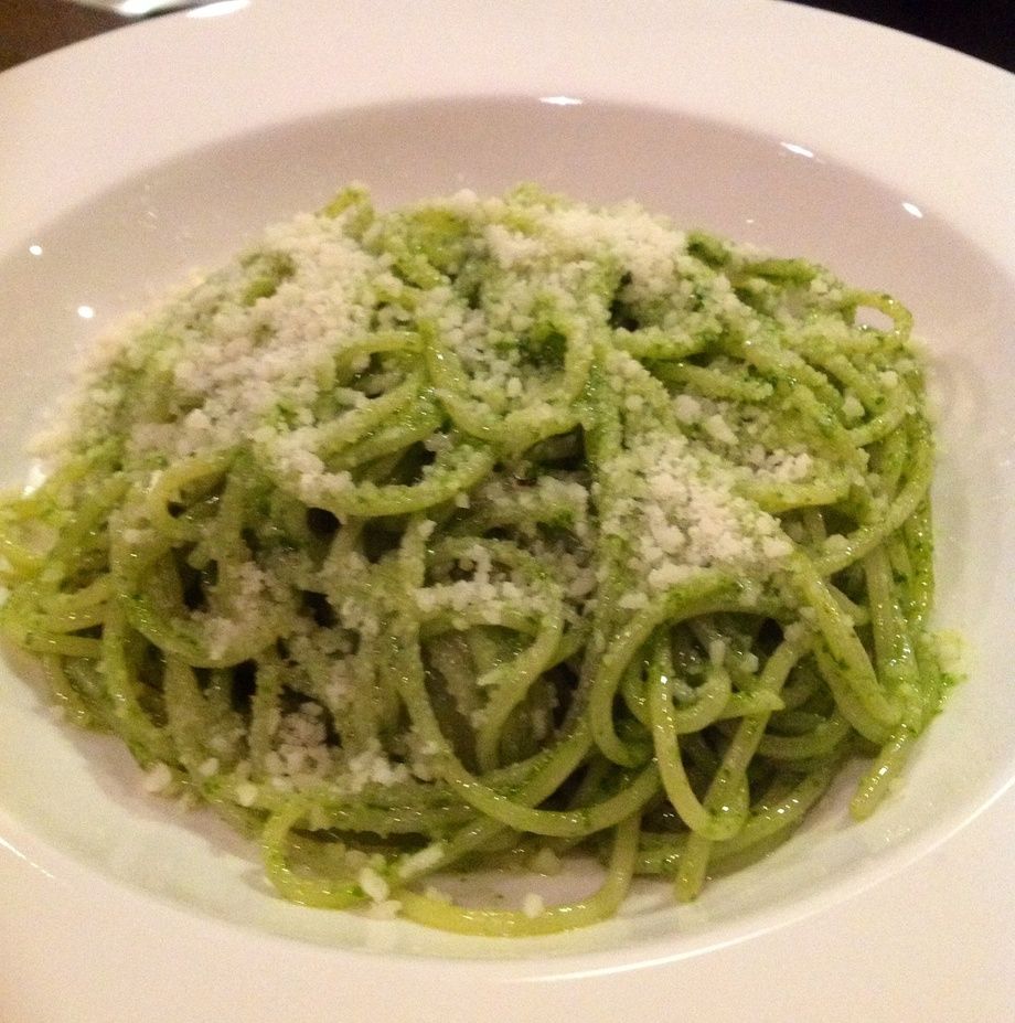 バジリコのジェノバ風リングイネ（680）