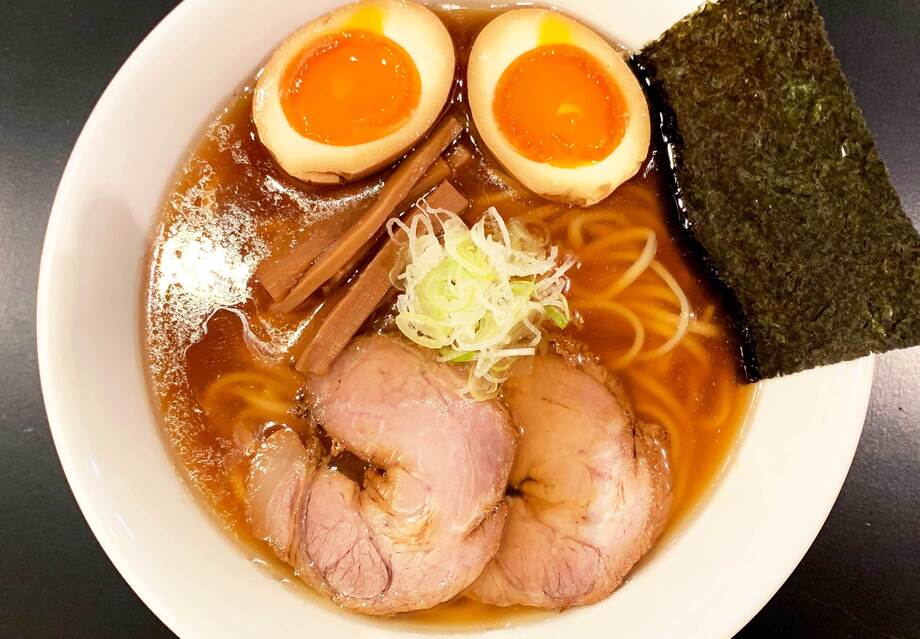 味たま中華そば（900円）