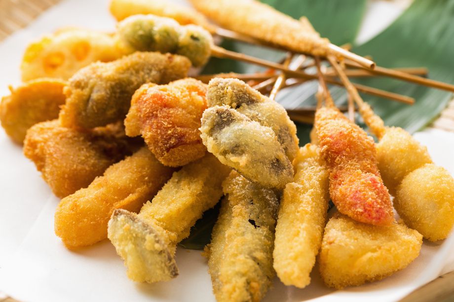 おまかせ串盛り合わせ8本（1400円）