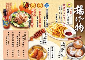 揚げ物メニュー