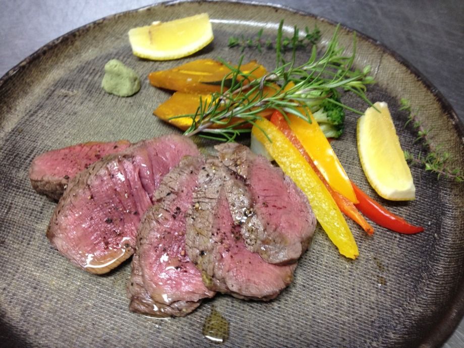 牛フィレのタリアータ