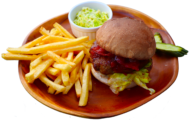 ハンバーガープレート