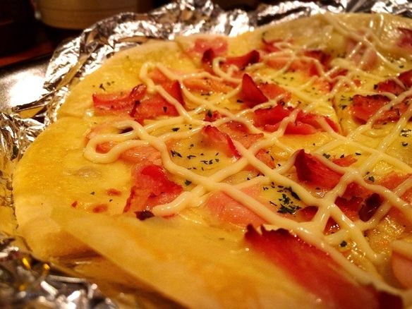 具だくさんピザ