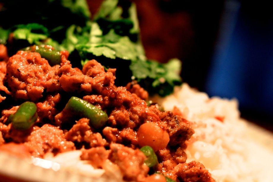 [ご飯]エスニックキーマカレー