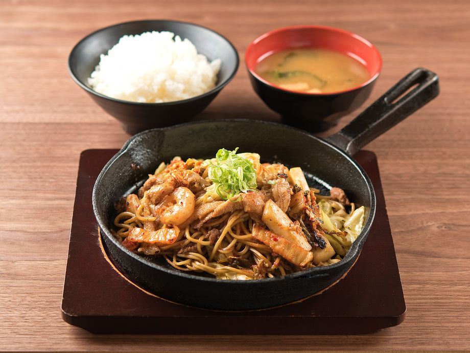 ミックスキムチ焼そば（セット）