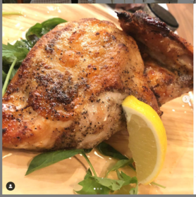 【お肉料理】美桜鶏トマホークのロースト