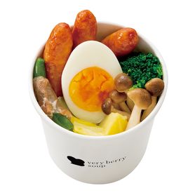 茸とソーセージの5種野菜ポトフ