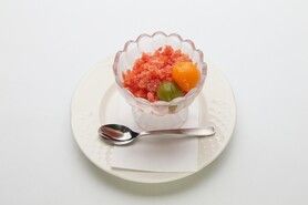 【デザート】トマトのグラニテ