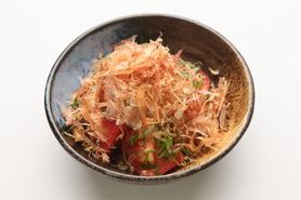 【野菜】どっさりかつお節の冷やしトマト