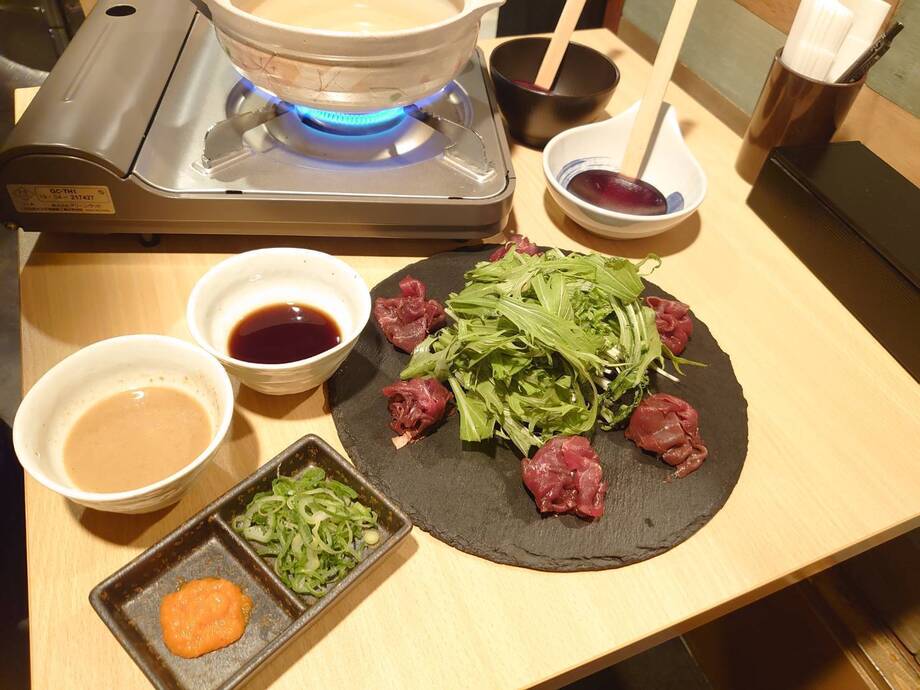 【期間限定】馬しゃぶしゃぶ！（1700円）