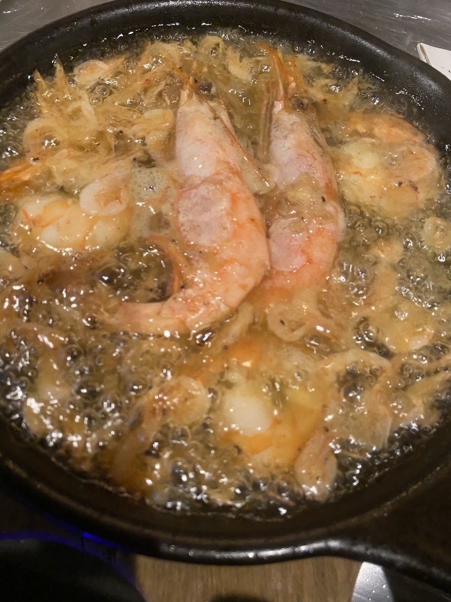 海老アヒージョ