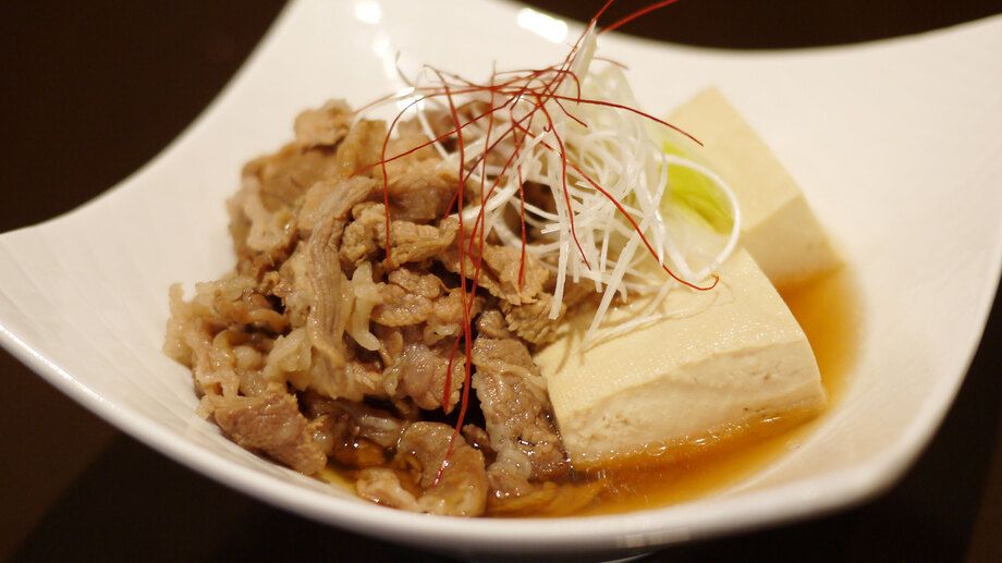 茶屋町名物！肉豆腐