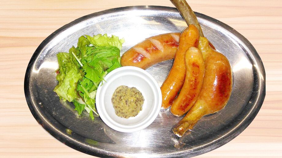 ソーセージ盛り合わせ