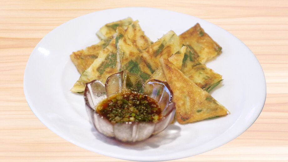 海鮮ニラチヂミ